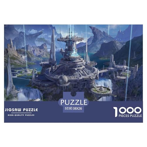 Sci Fi Puzzle 1000 Teile Schwer Puzzle Spielzeug Pädagogisches Spiel Impossible Cyberpunk Herausforderung Spielzeug Für Erwachsene Und Kinder in Bewährter 38x26cm/1000pcs Sci Fi Puzzle 1000 Teile Schwer Puzzle Spielzeug Pädagogisches Spiel Impossible Cyberpunk Herausforderung Spielzeug Für Erwachsene Und Kinder in Bewährter 38x26cm/1000pcs von CBCoin