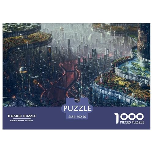 Sci Fi Puzzle 1000 Teile Schwer Puzzle Spielzeug Pädagogisches Spiel Impossible Cyberpunk Herausforderungsspielzeug Für Erwachsene Kinder 70x50cm/1000pcs Sci Fi Puzzle 1000 Teile Schwer Puzzle Spielzeug Pädagogisches Spiel Impossible Cyberpunk Herausforderungsspielzeug Für Erwachsene Kinder 70x50cm/1000pcs von CBCoin