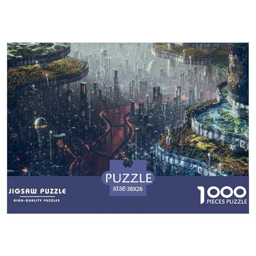 Sci Fi Puzzles 1000 Teile Schwer Puzzle Spielzeug Pädagogisches Spiel Impossible Cyberpunk Herausforderung Spielzeug Für Erwachsene Und Kinder Ab 12 Jahren 38x26cm/1000pcs Sci Fi Puzzles 1000 Teile Schwer Puzzle Spielzeug Pädagogisches Spiel Impossible Cyberpunk Herausforderung Spielzeug Für Erwachsene Und Kinder Ab 12 Jahren 38x26cm/1000pcs von CBCoin