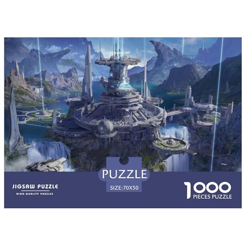 Sci Fi Puzzles 1000-teilige Schwer Puzzle Spielzeug Lernspiel Impossible Cyberpunk Herausforderungsspielzeug Für Erwachsene Und Kinder in Bewährter 70x50cm/1000pcs Sci Fi Puzzles 1000-teilige Schwer Puzzle Spielzeug Lernspiel Impossible Cyberpunk Herausforderungsspielzeug Für Erwachsene Und Kinder in Bewährter 70x50cm/1000pcs von CBCoin