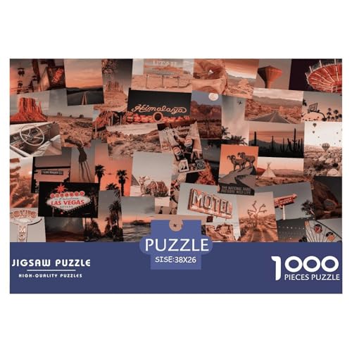 Vintage-Collage Puzzles 1000 Teile Schwer Puzzle Spielzeug Pädagogisches Spiel Impossible Retro Herausforderungsspielzeug Für Erwachsene Und Kinder Ab 14 Jahren 38x26cm/1000pcs Vintage-Collage Puzzles 1000 Teile Schwer Puzzle Spielzeug Pädagogisches Spiel Impossible Retro Herausforderungsspielzeug Für Erwachsene Und Kinder Ab 14 Jahren 38x26cm/1000pcs von CBCoin