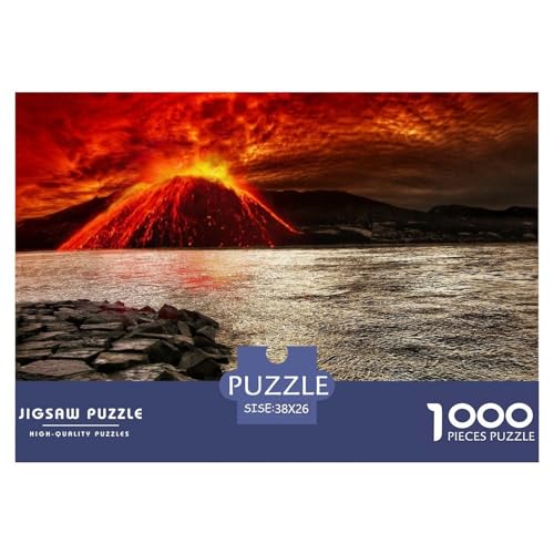 Vulkan Puzzle 1000 Teile Schwer Puzzle Spielzeug Lernspiel Impossible Lava-Berg Herausforderung Spielzeug Für Erwachsene Und Kinder Ab 14 Jahren 38x26cm/1000pcs Vulkan Puzzle 1000 Teile Schwer Puzzle Spielzeug Lernspiel Impossible Lava-Berg Herausforderung Spielzeug Für Erwachsene Und Kinder Ab 14 Jahren 38x26cm/1000pcs von CBCoin