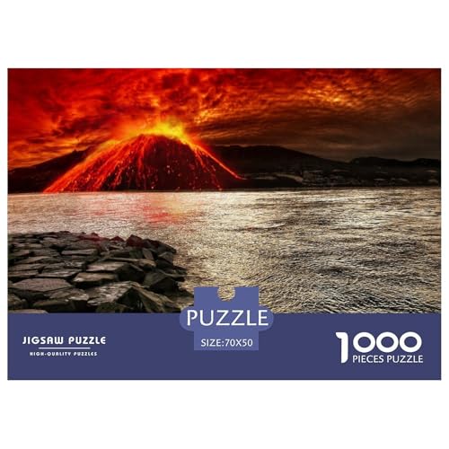 Vulkan Puzzle 1000-teilige Schwer Puzzle Spielzeug Pädagogisches Spiel Impossible Lava-Berg Herausforderungsspielzeug Für Erwachsene Kinder 70x50cm/1000pcs Vulkan Puzzle 1000-teilige Schwer Puzzle Spielzeug Pädagogisches Spiel Impossible Lava-Berg Herausforderungsspielzeug Für Erwachsene Kinder 70x50cm/1000pcs von CBCoin