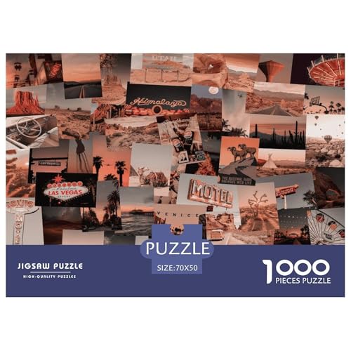 Weinlese-Collage Puzzle 1000-teilige Schwer Puzzle Spielzeug Lernspiel Impossible Retro Herausforderungsspielzeug Für Erwachsene Und Kinder in Bewährter 70x50cm/1000pcs Weinlese-Collage Puzzle 1000-teilige Schwer Puzzle Spielzeug Lernspiel Impossible Retro Herausforderungsspielzeug Für Erwachsene Und Kinder in Bewährter 70x50cm/1000pcs von CBCoin