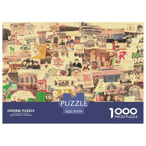 Weinlese-Collage Puzzle 1000-teilige Schwer Puzzle Spielzeug Pädagogisches Spiel Impossible Retro Herausforderungsspielzeug Für Erwachsene Kinder 70x50cm/1000pcs Weinlese-Collage Puzzle 1000-teilige Schwer Puzzle Spielzeug Pädagogisches Spiel Impossible Retro Herausforderungsspielzeug Für Erwachsene Kinder 70x50cm/1000pcs von CBCoin