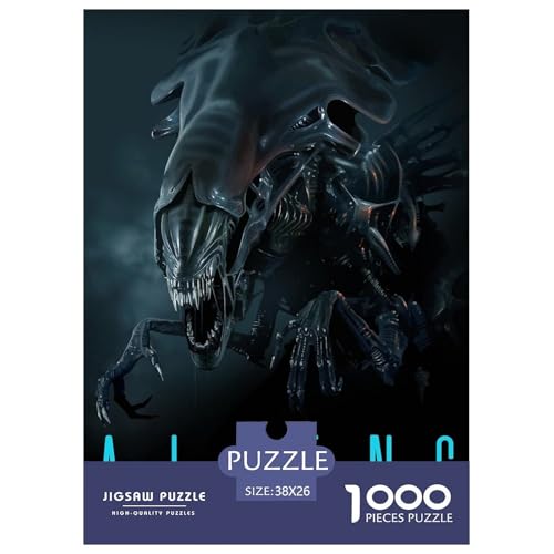 Xenomorph Puzzle 1000-teilige Schwer Puzzle Spielzeug Pädagogisches Spiel Impossible Außerirdische Herausforderungsspielzeug Für Erwachsene Und Kinder in Bewährter 38x26cm/1000pcs Xenomorph Puzzle 1000-teilige Schwer Puzzle Spielzeug Pädagogisches Spiel Impossible Außerirdische Herausforderungsspielzeug Für Erwachsene Und Kinder in Bewährter 38x26cm/1000pcs von CBCoin