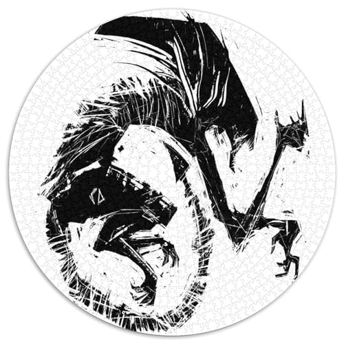 Xenomorph Puzzles 1000 Teile Schwer Puzzle Spielzeug Pädagogisches Spiel Impossible Außerirdische Herausforderung Spielzeug Für Erwachsene Und Kinder in Bewährter 1000pcs (67.5x67.5cm) von CBCoin