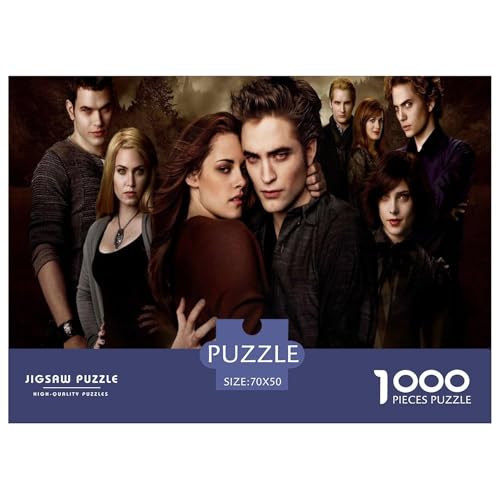 Zwielicht Puzzle 1000 Teile Schwer Puzzle Spielzeug Lernspiel Impossible Vampir Herausforderung Spielzeug Für Erwachsene Und Kinder Ab 12 Jahren 70x50cm/1000pcs Zwielicht Puzzle 1000 Teile Schwer Puzzle Spielzeug Lernspiel Impossible Vampir Herausforderung Spielzeug Für Erwachsene Und Kinder Ab 12 Jahren 70x50cm/1000pcs von CBCoin