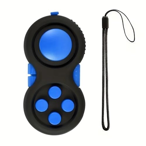 Tragbarer Controller, klassisches Retro-Spielzeug, Handheld mit 8-Funktionen-Pad for Teenager, lindert Stress und Angst(Blue) von CBFGGOEUDFBS