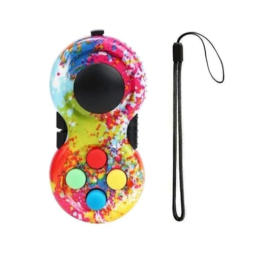 Tragbarer Controller, klassisches Retro-Spielzeug, Handheld mit 8-Funktionen-Pad for Teenager, lindert Stress und Angst(Dark Khaki) von CBFGGOEUDFBS