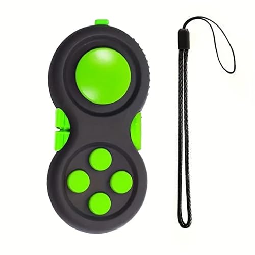Tragbarer Controller, klassisches Retro-Spielzeug, Handheld mit 8-Funktionen-Pad for Teenager, lindert Stress und Angst(Green) von CBFGGOEUDFBS