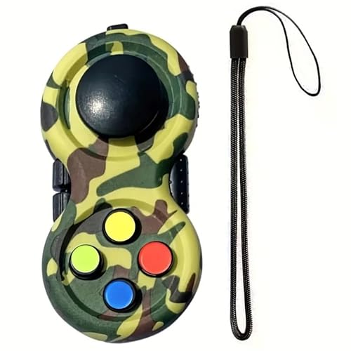 Tragbarer Controller, klassisches Retro-Spielzeug, Handheld mit 8-Funktionen-Pad for Teenager, lindert Stress und Angst(Light Green) von CBFGGOEUDFBS