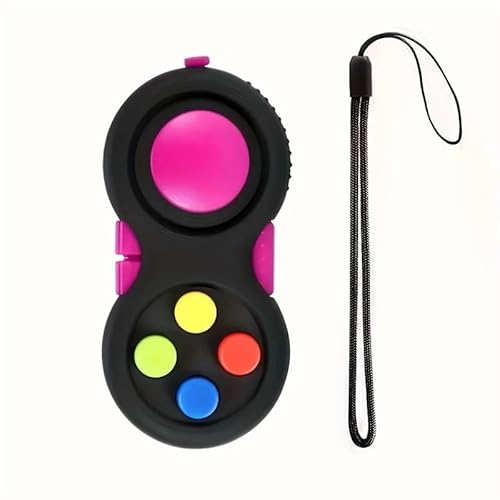 Tragbarer Controller, klassisches Retro-Spielzeug, Handheld mit 8-Funktionen-Pad for Teenager, lindert Stress und Angst(Pink) von CBFGGOEUDFBS
