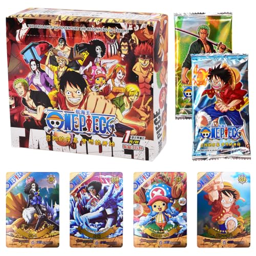 CBOSNF 180pcs One Piece TCG CCG Boster Card Games Karte Anime Games Pack Trading Card Naomi Trading Card Game One Piece Cards Booster Box Luffy Solon Anime Regali Di Compleanno - Z von CBOSNF