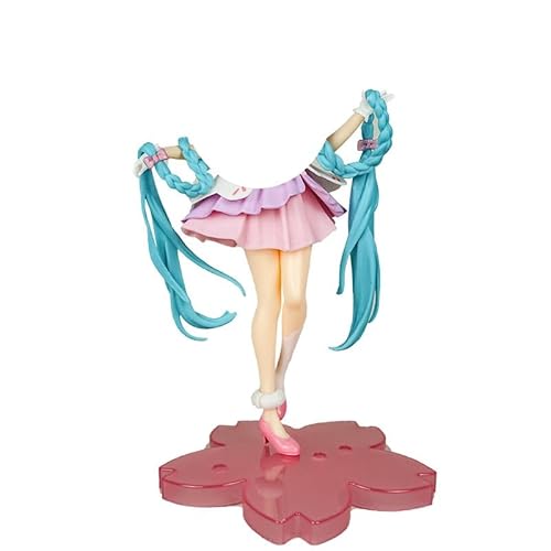 CBOSNF Anime Figur Statue, Rosa Double Ponytail Style Figur Dekoration, 19cm Charakter Actionfigur, Anime Sammlung Modell Spielzeug Statue, Desktop-Dekoration Ornamente, Tortendekoration Ornamente CBOSNF Anime Figur Statue, Rosa Double Ponytail Style Figur Dekoration, 19cm Charakter Actionfigur, Anime Sammlung Modell Spielzeug Statue, Desktop-Dekoration Ornamente, Tortendekoration Ornamente von CBOSNF