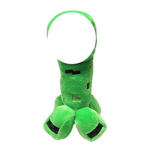 CBOSNF Creeper Plüschtier Kuscheltier, Creeper Plüschtier Spielzeug Kurzem Plüsch Stoff und PP-Baumwollfüller, Weich & Waschbar Cartoon Puppe für Mädchen Geburtstagsgeschenk CBOSNF Creeper Plüschtier Kuscheltier, Creeper Plüschtier Spielzeug Kurzem Plüsch Stoff und PP-Baumwollfüller, Weich & Waschbar Cartoon Puppe für Mädchen Geburtstagsgeschenk von CBOSNF