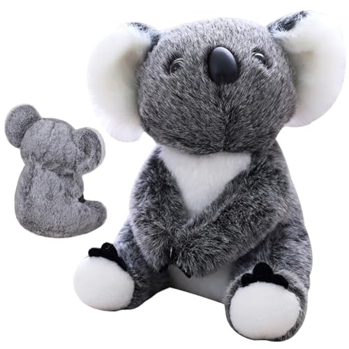 CBOSNF Koala Plüschpuppe Plüschtier Koala Bär,Koala Plushie,21 cm Tier Plüschtier Koala Plüsch Spielzeug Realistisch gestaltetes Plüschtier,für Kinder von CBOSNF