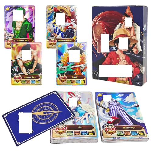 CBOSNF One-Piece 50pcs TCG CCG Booster Card Anime Games Card Pack One-Piece Collectible Cards Anime Trading Cards Birthday Gifts for Kids Anime Fans von CBOSNF