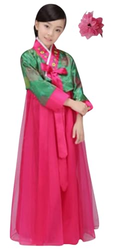 CBTRFASHION Hanbok Koreanisches Kostüm-Set für Mädchen (5-6 Jahre (120 cm), Grün von CBTRFASHION