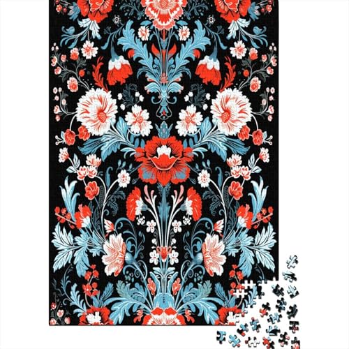 Blume Puzzles 1000-teilige Schwer Puzzle Spielzeug Lernspiel Impossible Bild des Pharao Herausforderungsspielzeug Für Erwachsene Und Kinder in Bewährter 1000pcs (75x50cm) von CCIZFMQ