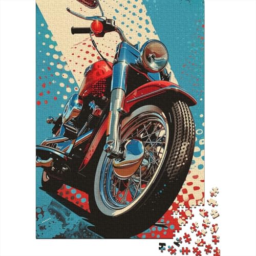 Dirt Bike Puzzles 1000 Teile Schwer Puzzle Spielzeug Lernspiel Impossible Herausforderung Spielzeug Für Erwachsene Und Kinder Ab 14 Jahren 1000pcs (75x50cm) von CCIZFMQ