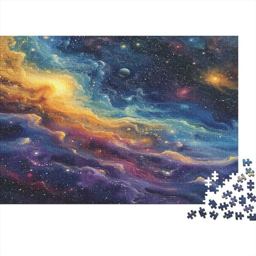 EIN Himmel voller Galaxien Puzzle 1000 Teile Schwer Puzzle Spielzeug Pädagogisches Spiel Impossible Herausforderungsspielzeug Für Erwachsene Kinder 1000pcs (75x50cm) von CCIZFMQ