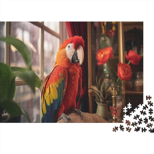 Macaw Puzzles 1000 Teile Schwer Puzzle Spielzeug Lernspiel Impossible Indoor Herausforderungsspielzeug Für Erwachsene Kinder 1000pcs (75x50cm) von CCIZFMQ