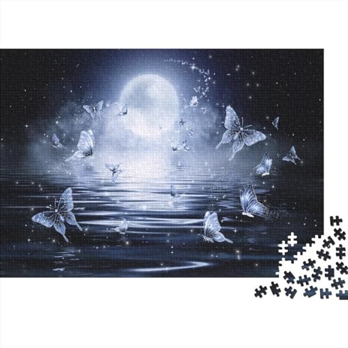 Mondsee Puzzle 1000 Teile Schwer Puzzle Spielzeug Lernspiel Impossible Butterfly Herausforderung Spielzeug Für Erwachsene Und Kinder Ab 12 Jahren 1000pcs (75x50cm) von CCIZFMQ