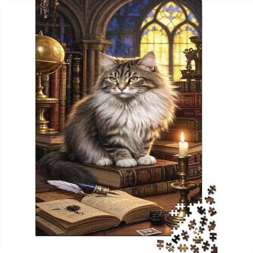 SibérienCity in Germany Puzzle 1000-teilige Schwer Puzzle Spielzeug Lernspiel Impossible Niedliche Katze Herausforderungsspielzeug Für Erwachsene Kinder 1000pcs (75x50cm) von CCIZFMQ