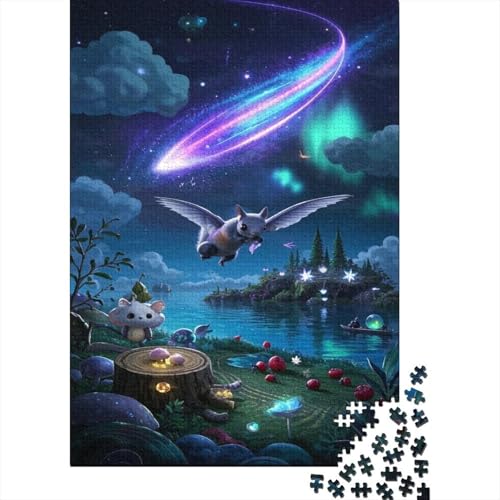 Zuckergleiter Puzzle 1000-teilige Schwer Puzzle Spielzeug Lernspiel Impossible Cartoon Herausforderungsspielzeug Für Erwachsene Und Kinder Ab 14 Jahren 1000pcs (75x50cm) von CCIZFMQ