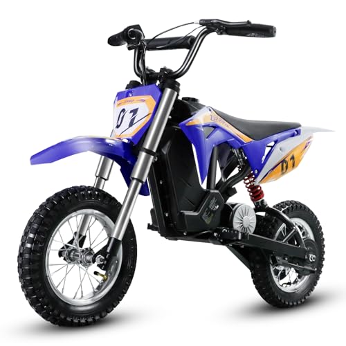 CCLIFE Elektro Motorrad Kinder Lithiumbatterie 36V 300W, 8/12/25 km/h, Elektrisch Pocket Bike Dirt Bike, Geschwindigkeit einstellbar, Max.65kg, Blau CCLIFE Elektro Motorrad Kinder Lithiumbatterie 36V 300W, 8/12/25 km/h, Elektrisch Pocket Bike Dirt Bike, Geschwindigkeit einstellbar, Max.65kg, Blau von CCLIFE