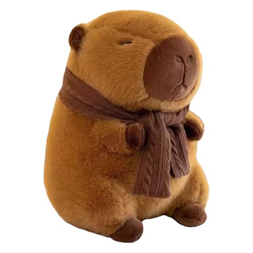 CCLWY Capybara Plüschtier Cartoon Capybara Kuscheltier Niedlichen Simulation Capybara Plüschtier Plüsch Capybara Kissen Home Deko Geschenk Geburtstags Geschenk für Kinder von CCLWY