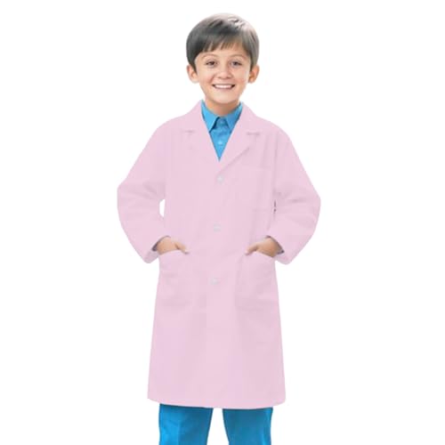 Laborkittel Kinder Baumwolle Arztkittel Kinder Wissenschaftler Kittel für Junge Mädchen, Weiß Arzt Kostüm Doctor Labormantel Langarm Medizin Chemie Kittel für Schüler Studium Malen Karneval Weißer Laborkittel Kinder Baumwolle Arztkittel Kinder Wissenschaftler Kittel für Junge Mädchen, Weiß Arzt Kostüm Doctor Labormantel Langarm Medizin Chemie Kittel für Schüler Studium Malen Karneval Weißer von CCOOfhhc