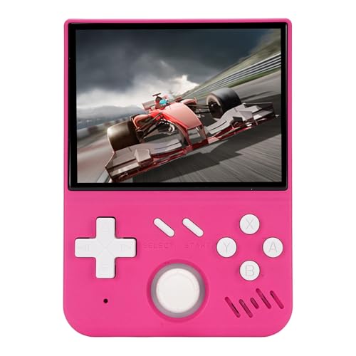 Handheld -Spielekonsole 3,5 Zoll, Retro Tragbare Gaming -Konsole mit RK3326 -Chip, 4000 -mAh -Akku, Dual Joystick und Spring Loaded Tasten, Unterstützt CPS/Mame -Emulatoren (128G) von CCYLEZ