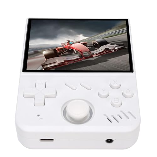 Handheld -Spielekonsole 3,5 Zoll, Retro Tragbare Gaming -Konsole mit RK3326 -Chip, 4000 -mAh -Akku, Dual Joystick und Spring Loaded Tasten, Unterstützt CPS/Mame -Emulatoren (128G) von CCYLEZ