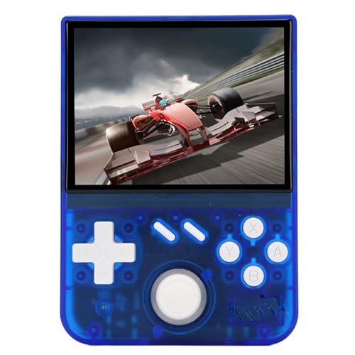 Handheld -Spielekonsole 3,5 Zoll, Retro Tragbare Gaming -Konsole mit RK3326 -Chip, 4000 -mAh -Akku, Dual Joystick und Spring Loaded Tasten, Unterstützt CPS/Mame -Emulatoren (128G) von CCYLEZ