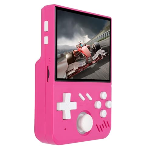 Handheld -Spielekonsole 3,5 Zoll, Retro Tragbare Gaming -Konsole mit RK3326 -Chip, 4000 -mAh -Akku, Dual Joystick und Spring Loaded Tasten, Unterstützt CPS/Mame -Emulatoren (64G) von CCYLEZ