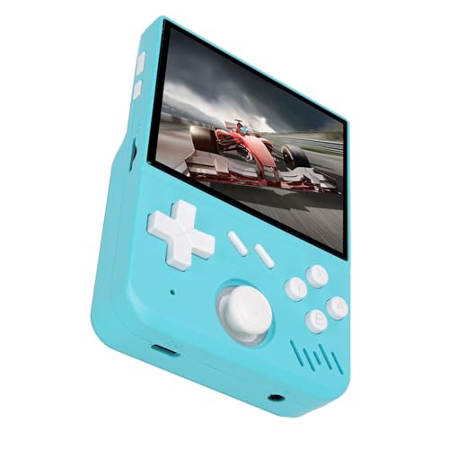 Handheld -Spielekonsole 3,5 Zoll, Retro Tragbare Gaming -Konsole mit RK3326 -Chip, 4000 -mAh -Akku, Dual Joystick und Spring Loaded Tasten, Unterstützt CPS/Mame -Emulatoren (64G) von CCYLEZ
