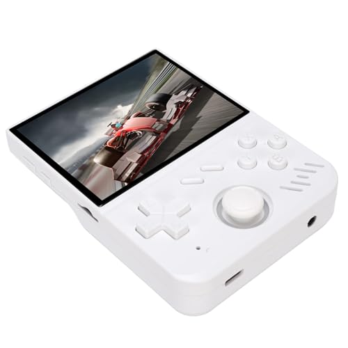 Handheld -Spielekonsole 3,5 Zoll, Retro Tragbare Gaming -Konsole mit RK3326 -Chip, 4000 -mAh -Akku, Dual Joystick und Spring Loaded Tasten, Unterstützt CPS/Mame -Emulatoren (64G) von CCYLEZ