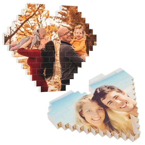 Individueller Foto-Bausteinblock zum Muttertag und Vatertag, Oersonalisierte Foto-Bausteine, Puzzle, Familienandenken, Romantische DIY-Geschenke zur Heimdekoration für Mama, Papa, Paare, Freund Individueller Foto-Bausteinblock zum Muttertag und Vatertag, Oersonalisierte Foto-Bausteine, Puzzle, Familienandenken, Romantische DIY-Geschenke zur Heimdekoration für Mama, Papa, Paare, Freund von CCZUIML