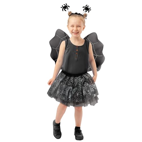 CCollection Kostüm-Set Spinne für Kinder, Halloween, Karneval, Themenparties, 3-teilig CCollection Kostüm-Set Spinne für Kinder, Halloween, Karneval, Themenparties, 3-teilig von CCollection