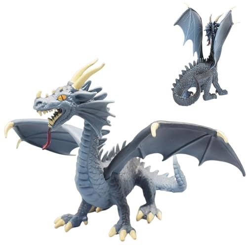 CDLIZW Dinosaurier Figuren,Dinosaurier Monster Ornament Dekoration,Mini Fliegender Dinosaurier Fabeltier,buchregal Dekoration Spielzeug für Kinder Dinosaurier-Simulationsmodell von CDLIZW