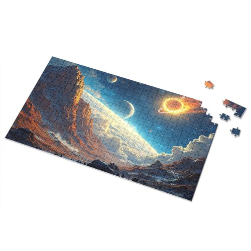 Games For Kids 8–12 Alien-Landschaft mit Planeten und Sternen, Bilderpuzzle, Eurographics Puzzles, 1000 Teile für Kleinkinder (1000 Teile) von CDSS