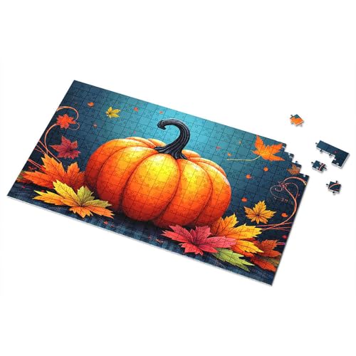 Games For Kids 8–12 Herbsternte Kürbis mit bunten Blättern, Bilderpuzzle, Eurographics Puzzles, 1000 Teile Kleinkind-Puzzles (1000 Teile) von CDSS