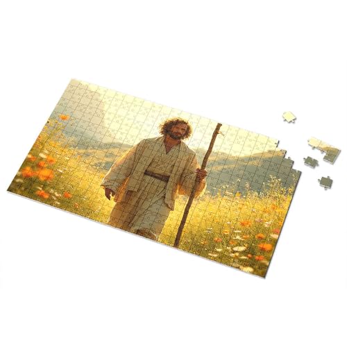Games For Kids 8-12 Jesus Walking In The Golden Field Bilderpuzzle Eurographics Puzzles 1000 Teile Kleinkind Puzzles (500 Teile) von CDSS