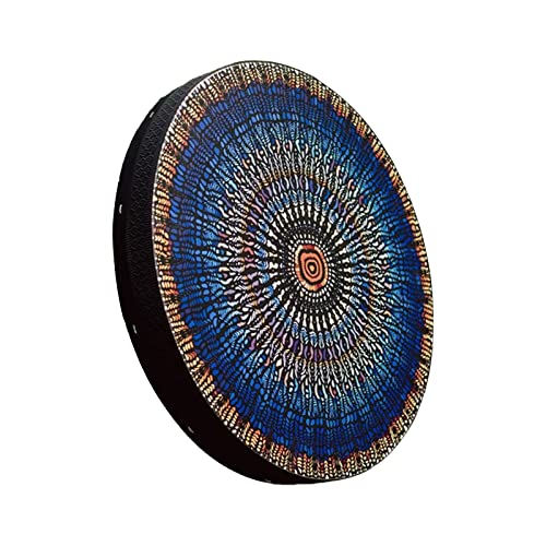 CEHJZQRPL Schamanische Trommel, 10 Zoll, Baum des Lebens, Dekorationsdesign, Handtrommel mit Trommelstock, Handschamanentrommel for spirituelle Musik for Entspannen von CEHJZQRPL