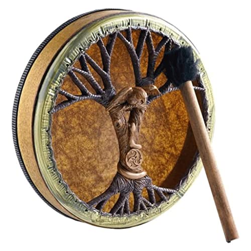 CEHJZQRPL Schamanische Trommel, Baum des Lebens, Grafik, Trommelinstrument for Erwachsene, Musikdesign, Rahmentrommeln, Handtrommel for und Kinder CEHJZQRPL Schamanische Trommel, Baum des Lebens, Grafik, Trommelinstrument for Erwachsene, Musikdesign, Rahmentrommeln, Handtrommel for und Kinder von CEHJZQRPL