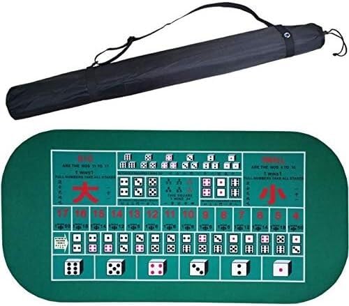CEHJZQRPL Texas Hold'em Pokermatte Wildleder Gummi Tischdecke Tischplatte Digitaldruck Casino Poker Brettspiel Pokerchip Schreibtischunterlage von CEHJZQRPL