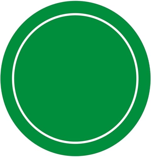 CEHJZQRPL Tragbare Pokermatte, Spiel-Layoutmatte for Spieler, zusammenklappbare professionelle Casino-Roulette-Tisch-Layoutmatte(Grün,S) von CEHJZQRPL