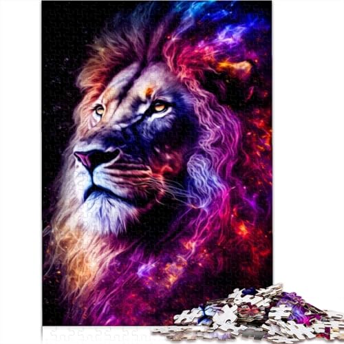 Löwe-Puzzle, 1000 Teile, für Erwachsene, Erwachsene, Puzzle, Lernspiel, Herausforderungsspielzeug, 1000 Teile (75x50cm) von CELFER